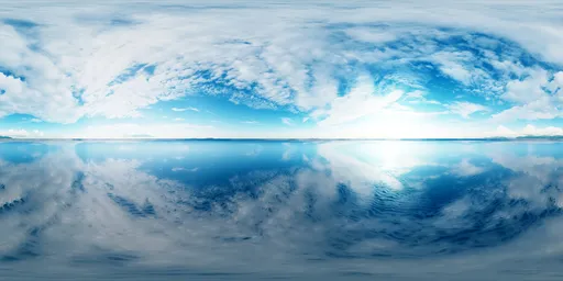 Bright Sky Horizon HDRI