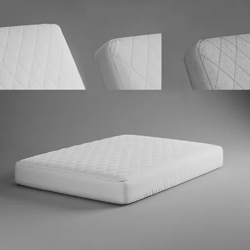 Diamond Pattern Mattress - Full Size