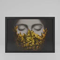 The breath of the wind photo frame