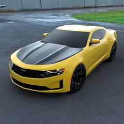 Chevolet Camaro 2024(Rigged)