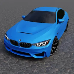 Bmw M3 CS(Rigged)