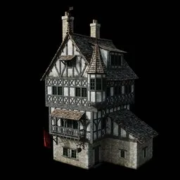 Old medieval house 06
