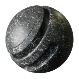 Polished Black Marble