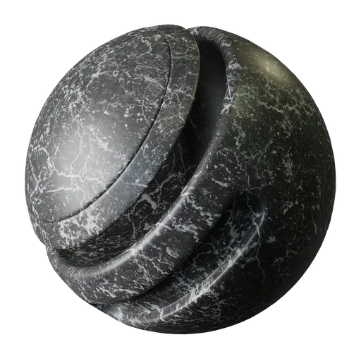 Polished Black Marble
