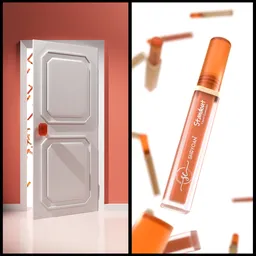 Liquid lipstick creative animation