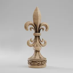 Fleur de lis Sculpture