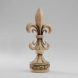 Fleur de lis Sculpture