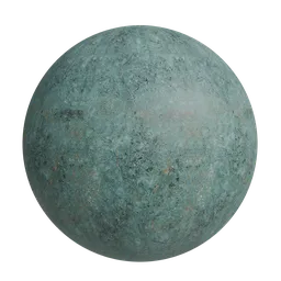 Green Marble Effect tile