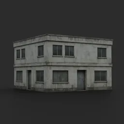 Derelict Concrete Building