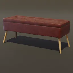Chesterfield Storage and Side Bench