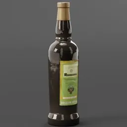 Russian Vodka Bottle