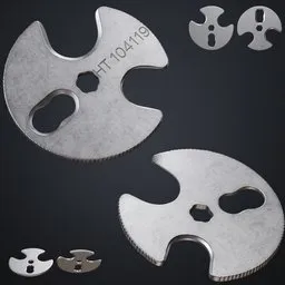 Machined Metal Locking Plate