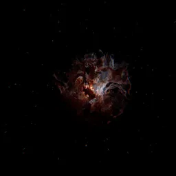 Volumetric Dark Nebula Protostar