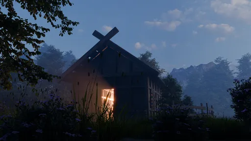 Forest Cabin animation