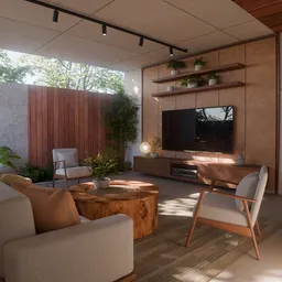 Cozy Japanese Room Set 01