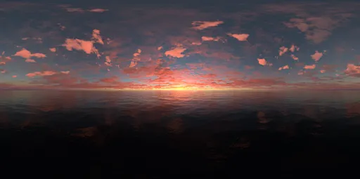Redsun sky