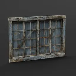 Old window - T -  26