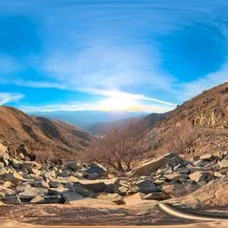 Rocky Mountain Ravine Rugged Wilderness