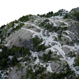 Rocky Mountain Terrain Photoscan