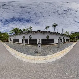 Cloudy daytime roadside