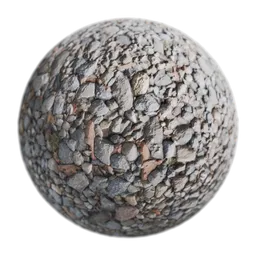 Road of large stones