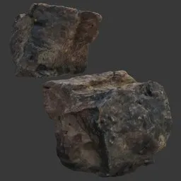 Broken Brick Piece