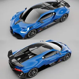 Bugatti Divo(Rigged)