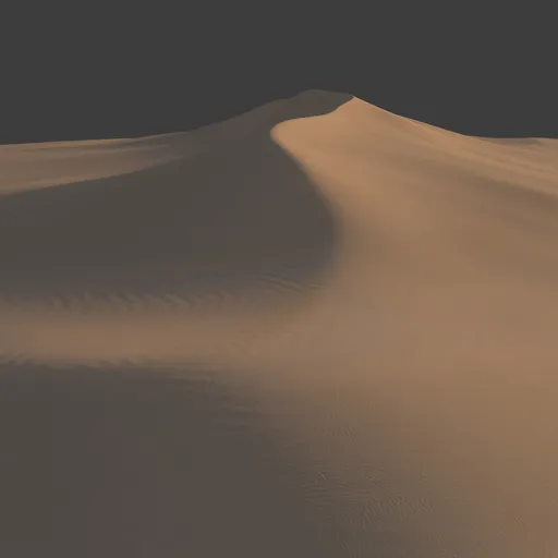 Sand Dunes Terrain