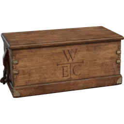 Wooden Crate 02