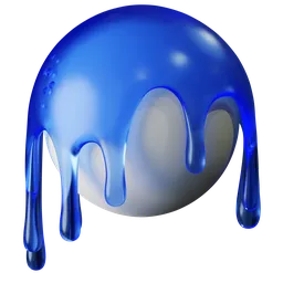 Procedural Pearl  Painted Plastic