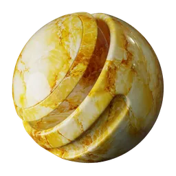 Gold Amber Onyx Marble