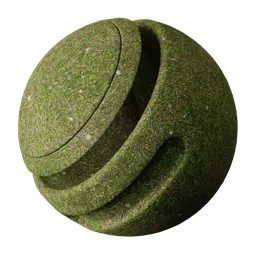 Grass with leaf