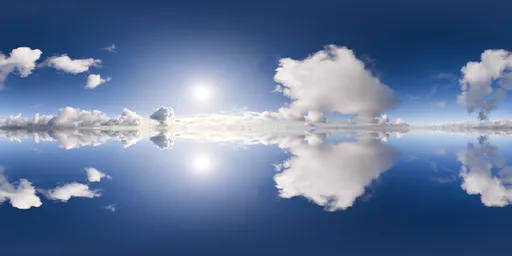 Infinite Real Sky - Sunny Cloudy Day