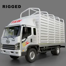 Faw Tiger V Box Truck