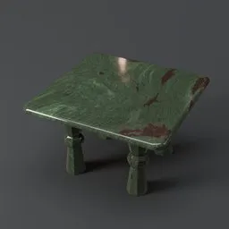 Square Granite Table