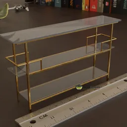 Miniature Console Table Frame