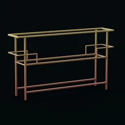 Miniature Console Table Frame