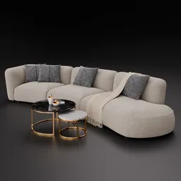 Sofa Curve 4 seater