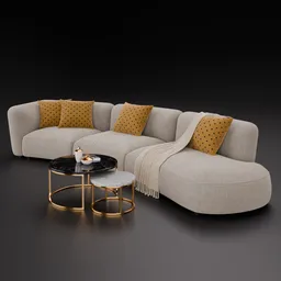 Sofa Curve 4 seater