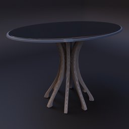 Mesa com vidro - table