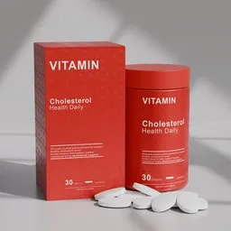 Supplement Pills Box