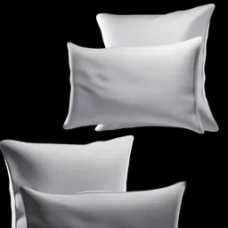 White Blank Pillow Cushion Set