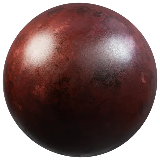 Leather red