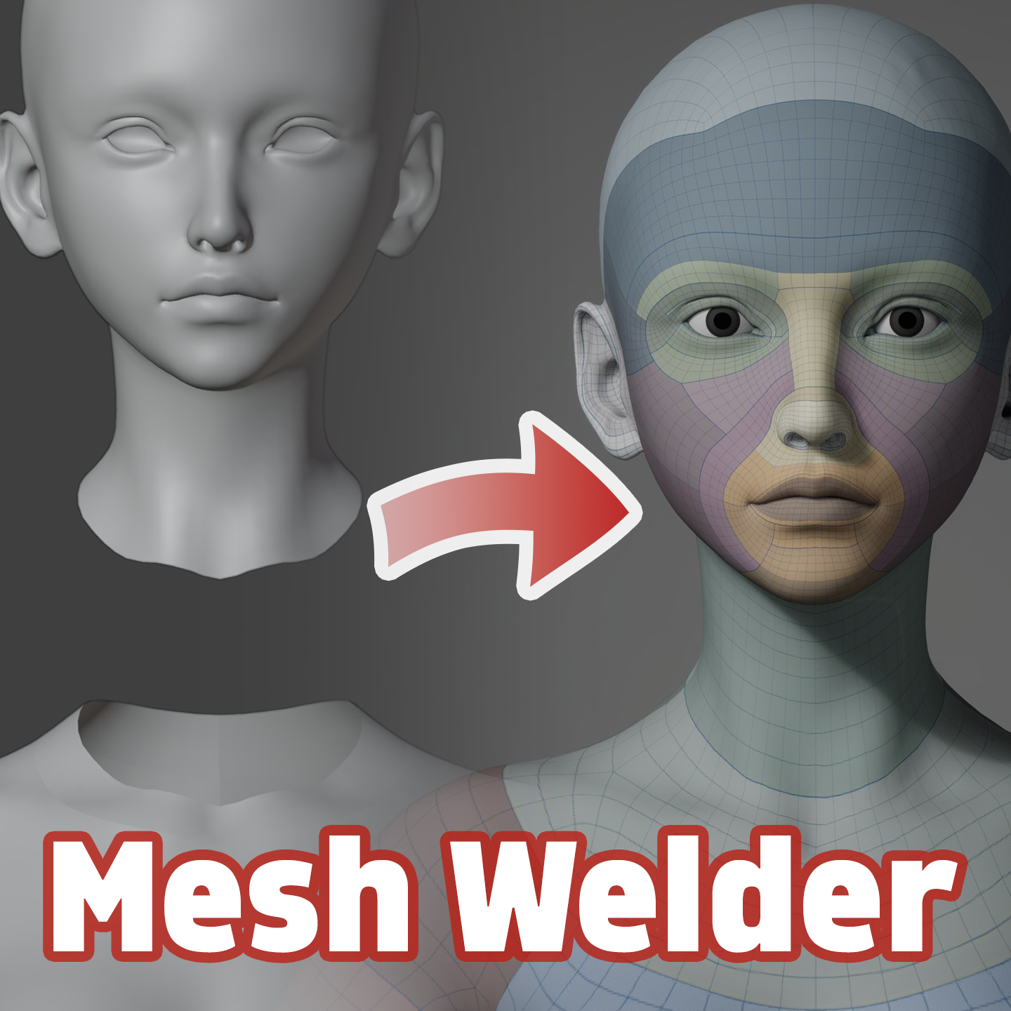 Mesh Welder - Merges Two Meshes into One, and Vice Versa | FREE Add ...