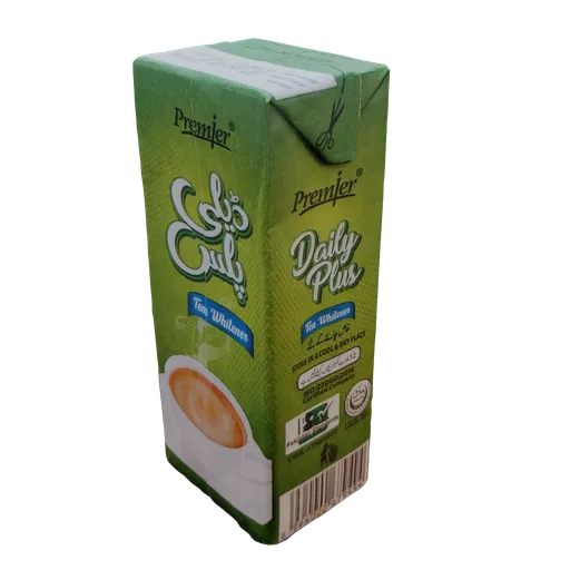 Realistic milk carton 3D model with detailed textures, optimized for Blender rendering.