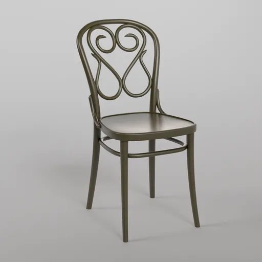 4 Chair B580 - Forest Green