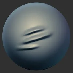 3D sculpting brush creating realistic clothing wrinkles for digital modeling in Blender.