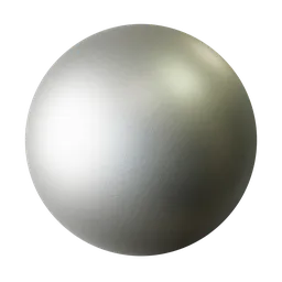 Brushed Silver Metal