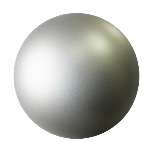 Brushed Silver Metal