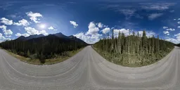 Dirt Road in Mountain Landscape